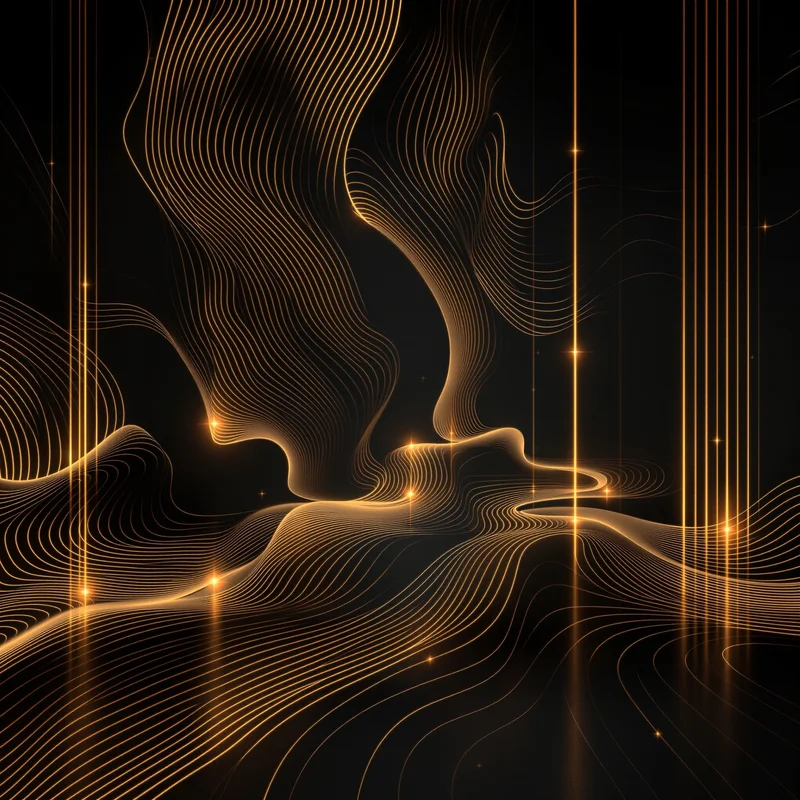 Eternal subtle line pattern background