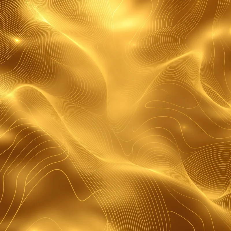 Golden fine line pattern background