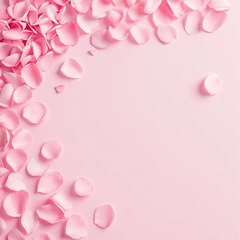 Petal Confetti Pink Background