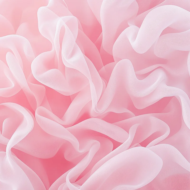 Pink Tulle Cloud Background