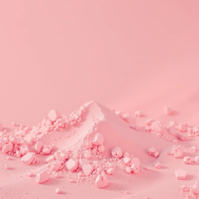 Powdered rose pink background