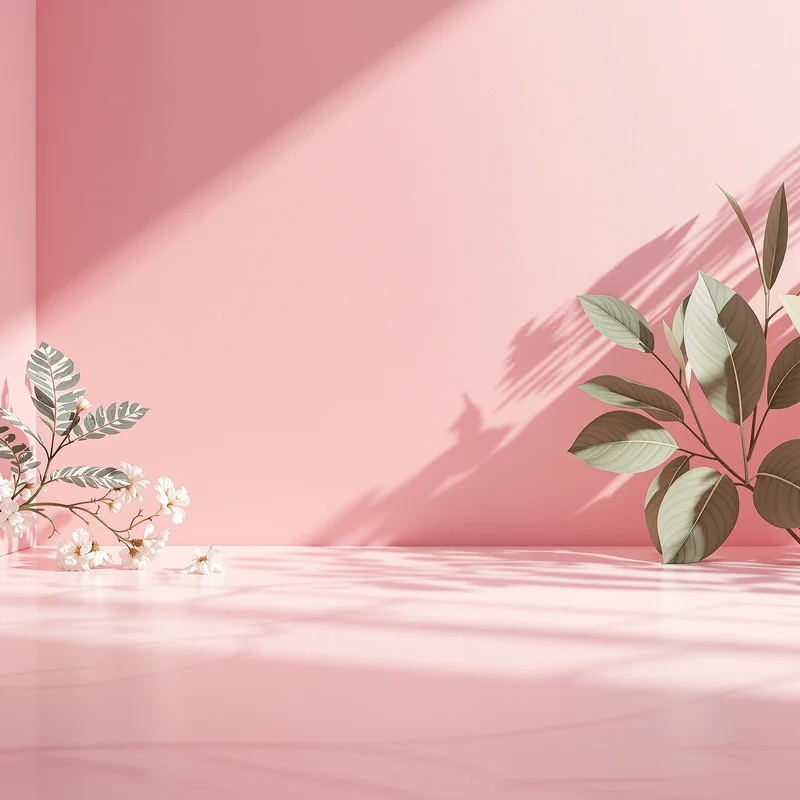 Rosewater pink background