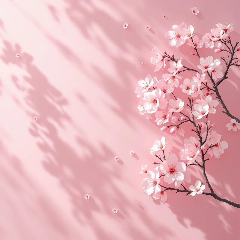 Sakura pink background