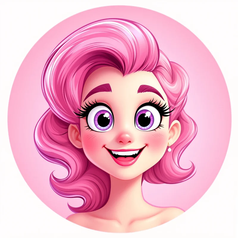 Pinkie Pie avatar profile image with playful expression