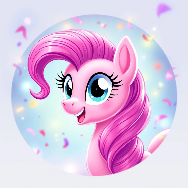 Pinkie Pie PFP avatar with joyful identity