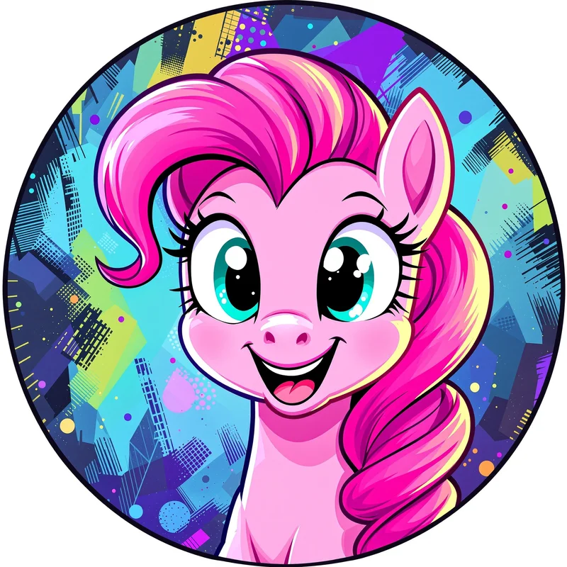 Pinkie Pie PFP avatar with joyful identity