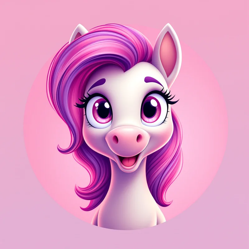 Pinkie Pie avatar portrait with fun personality