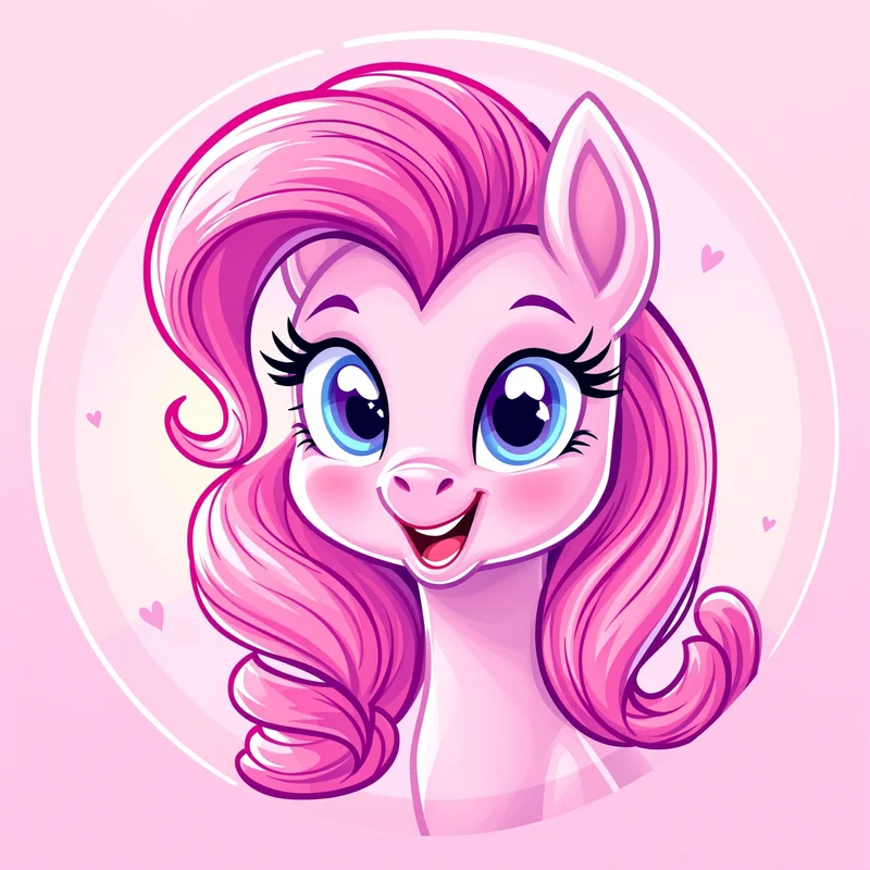 Pinkie Pie PFP avatar with joyful identity