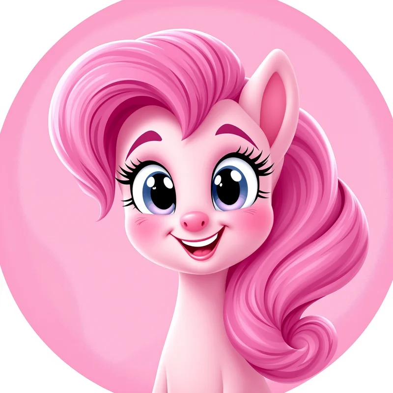 Pinkie Pie profile image optimized for recognition