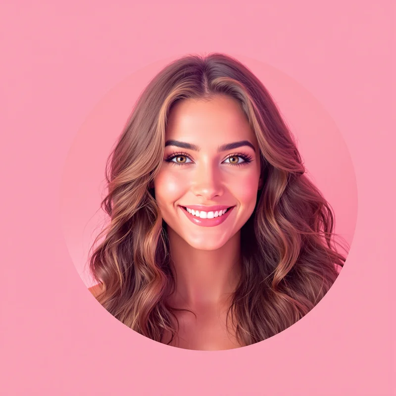 Pink PFP avatar with soft identity and strong profile readability