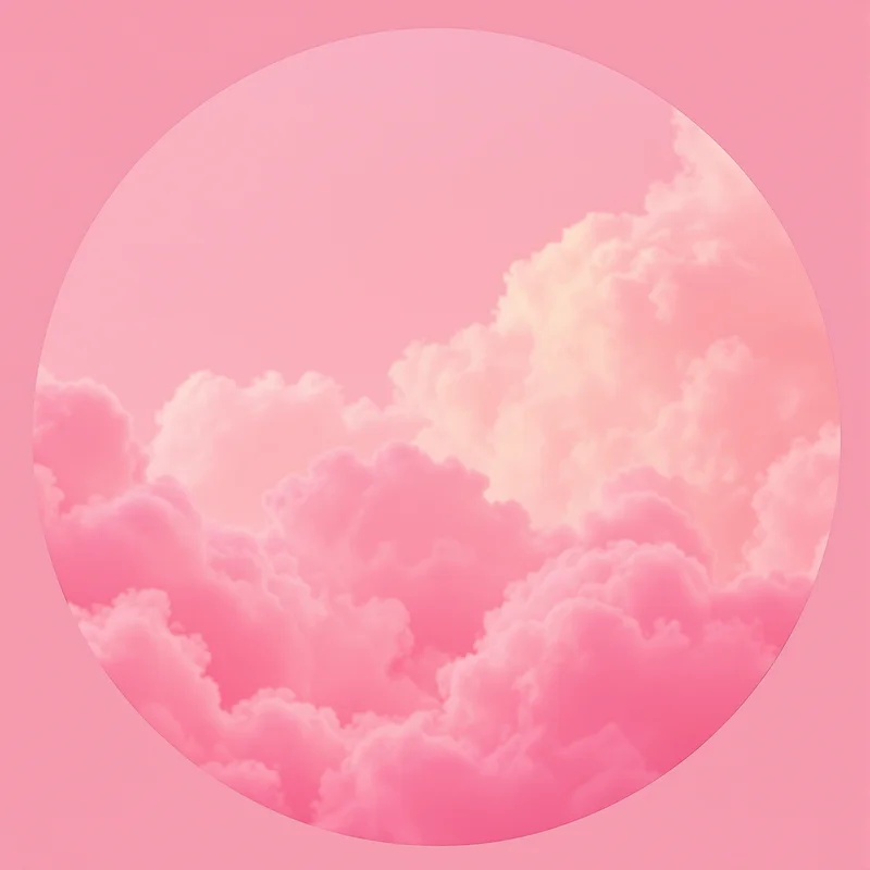 Pink avatar profile image with gentle expression and clear recognition