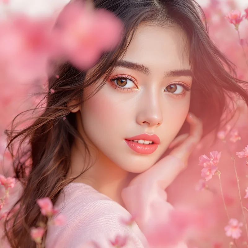 Pink PFP avatar with soft identity and strong profile readability