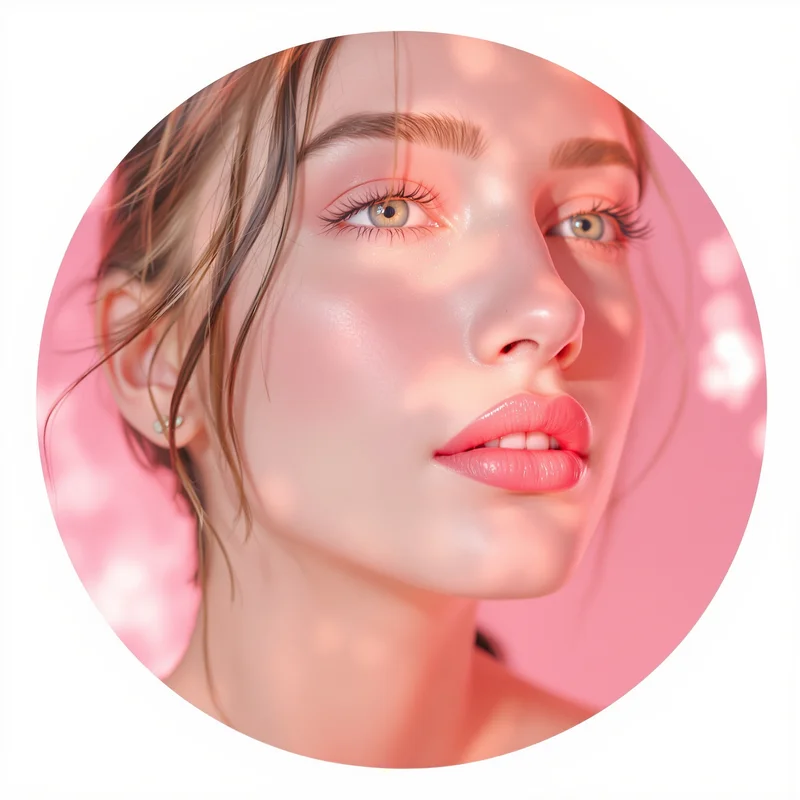 Pink profile image optimized for visibility, warmth, and recognition