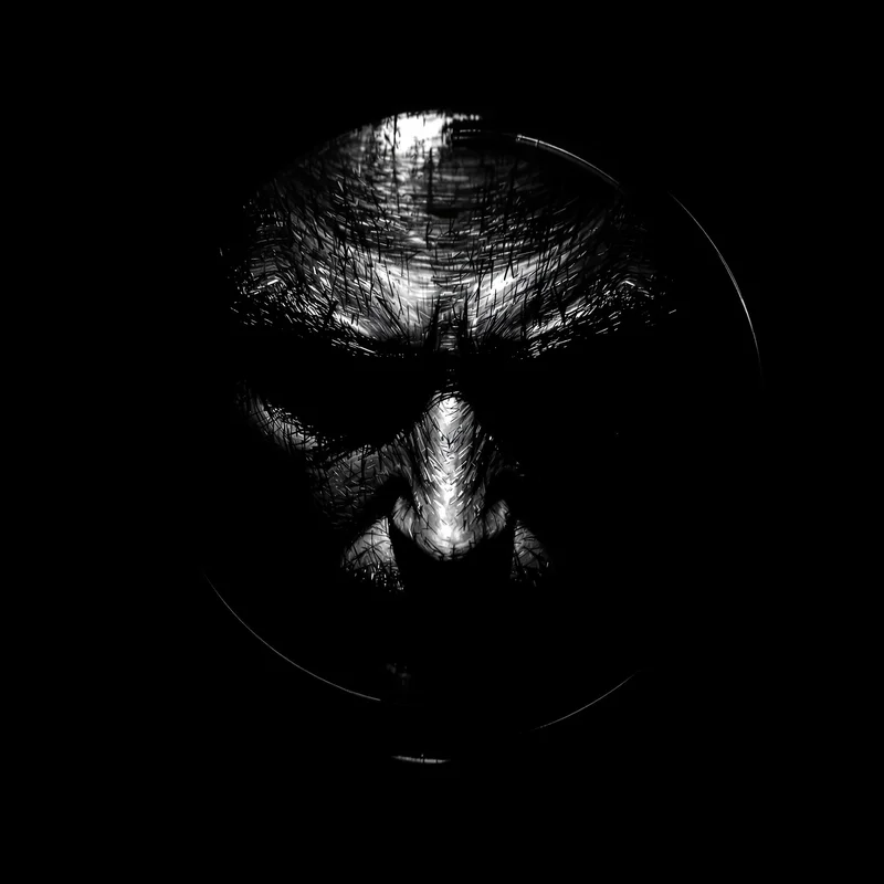 Playboi Carti avatar for profile use with black-red energy and memorable identity feel