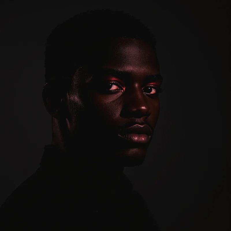 Playboi Carti avatar portrait with crisp face visibility and dark profile image mood