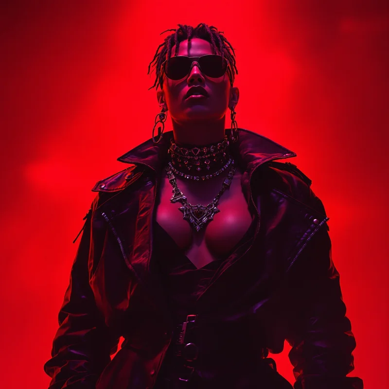 Red Carti gaming avatar.