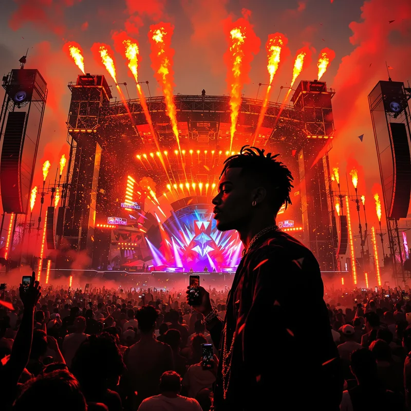 Festival-inspired Carti PFP.
