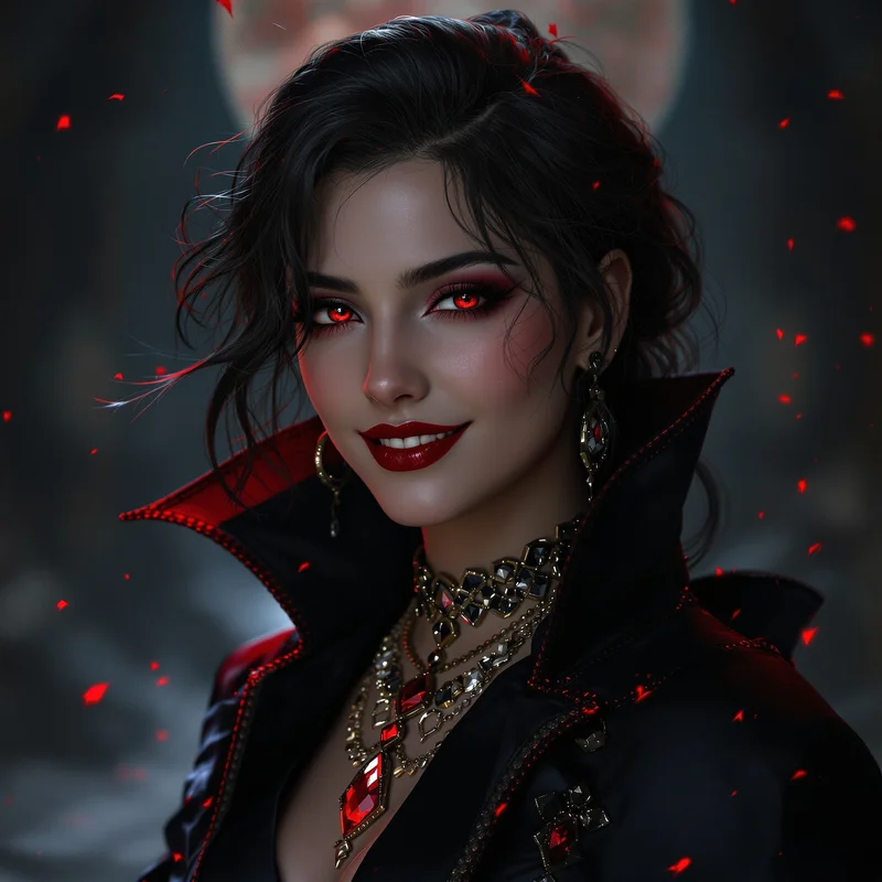 Vampire Smile Carti anime portrait.