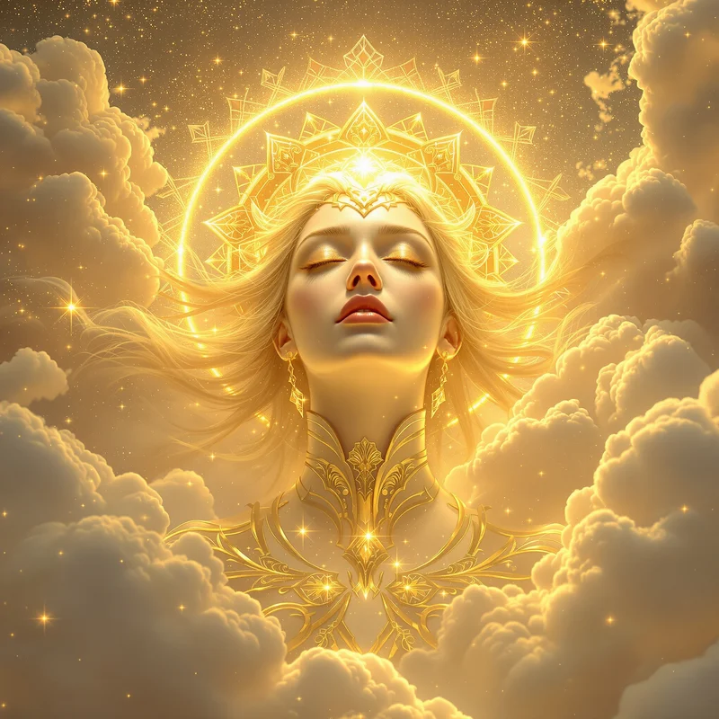 Celestial creator-inspired PFP.