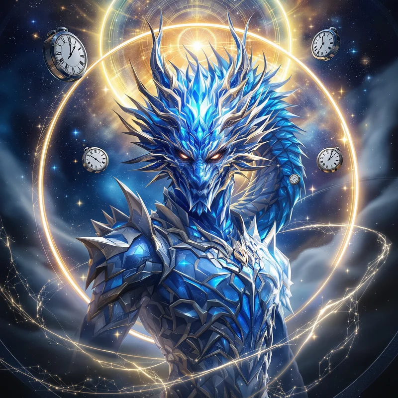 Time dragon-inspired PFP.