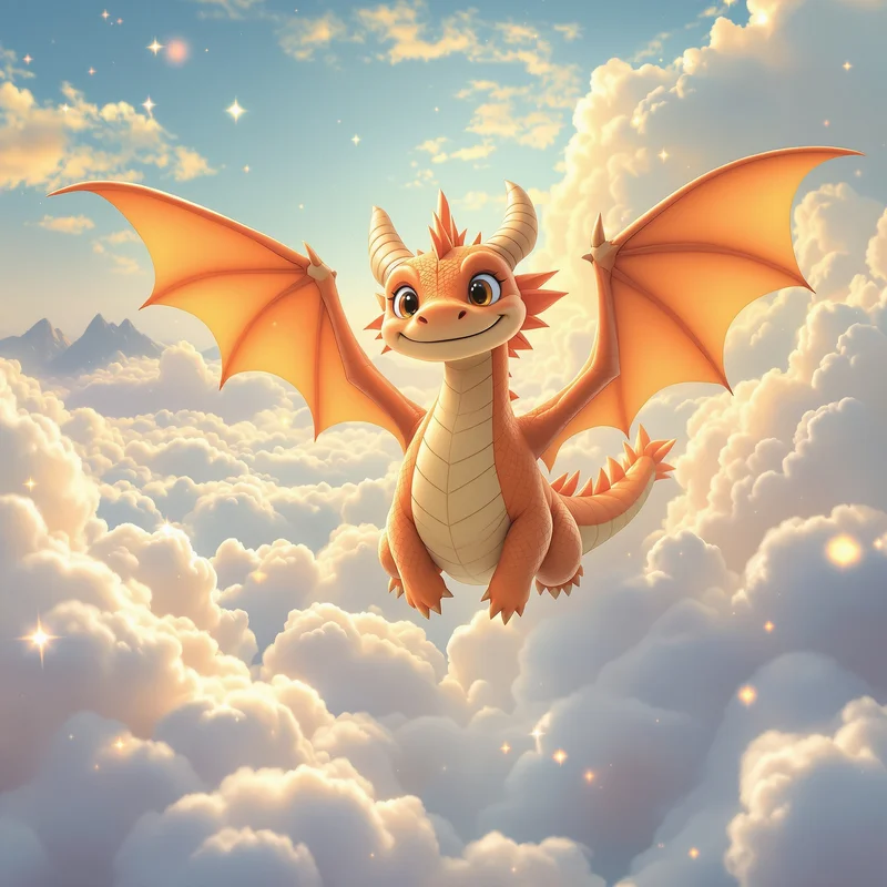 Friendly dragon-inspired PFP.