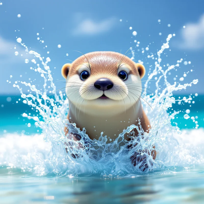 Sea otter-inspired PFP.