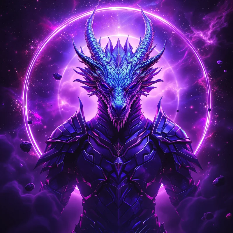 Space guardian-inspired PFP.