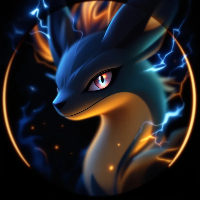 Pokemon avatar portrait optimized for emotion and recognition