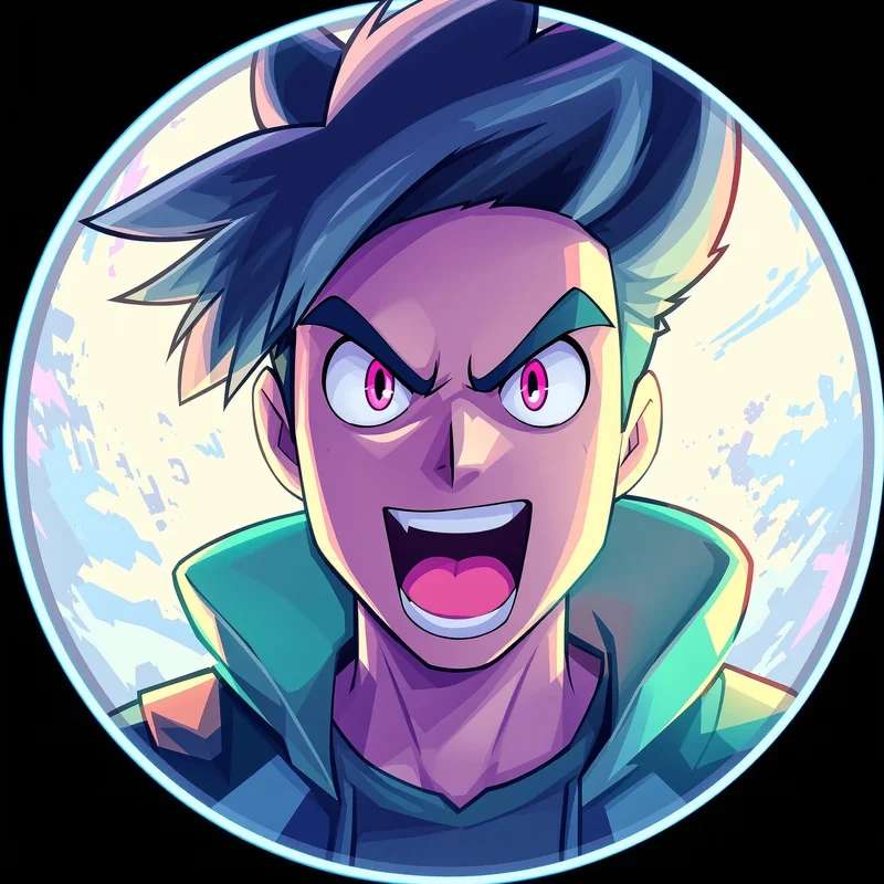 Pokemon avatar portrait optimized for emotion and recognition