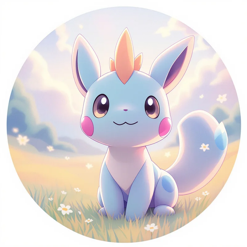 Pokemon avatar portrait optimized for emotion and recognition