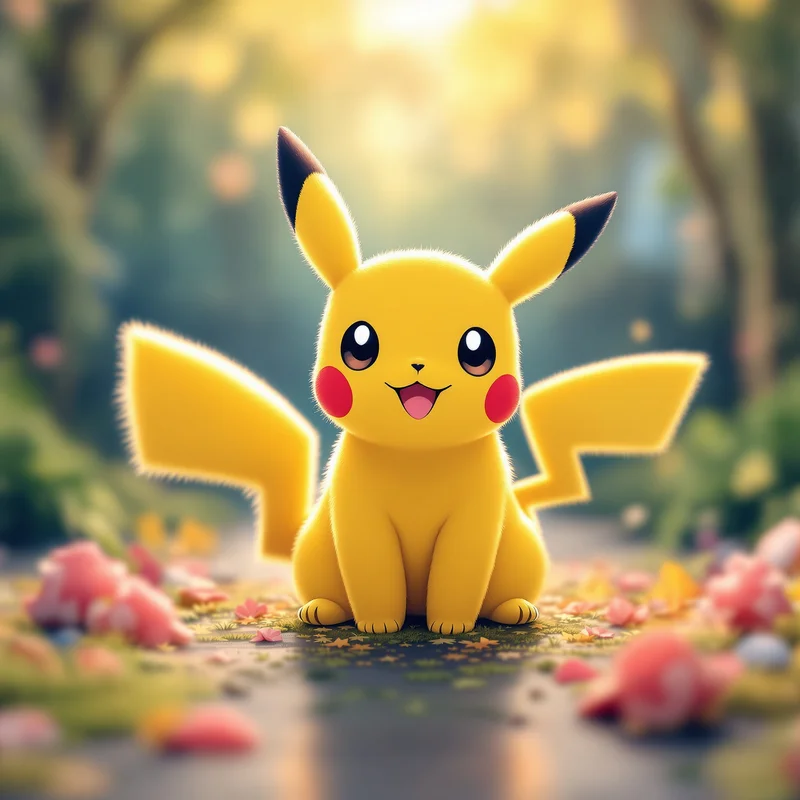 Pokemon PFP icon with anime style and expressive clarity