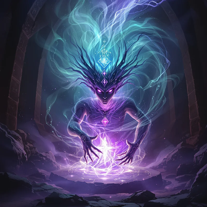 Spirit vortex-inspired PFP.