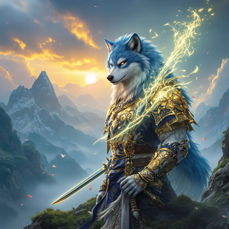 Wolf guardian-inspired PFP.