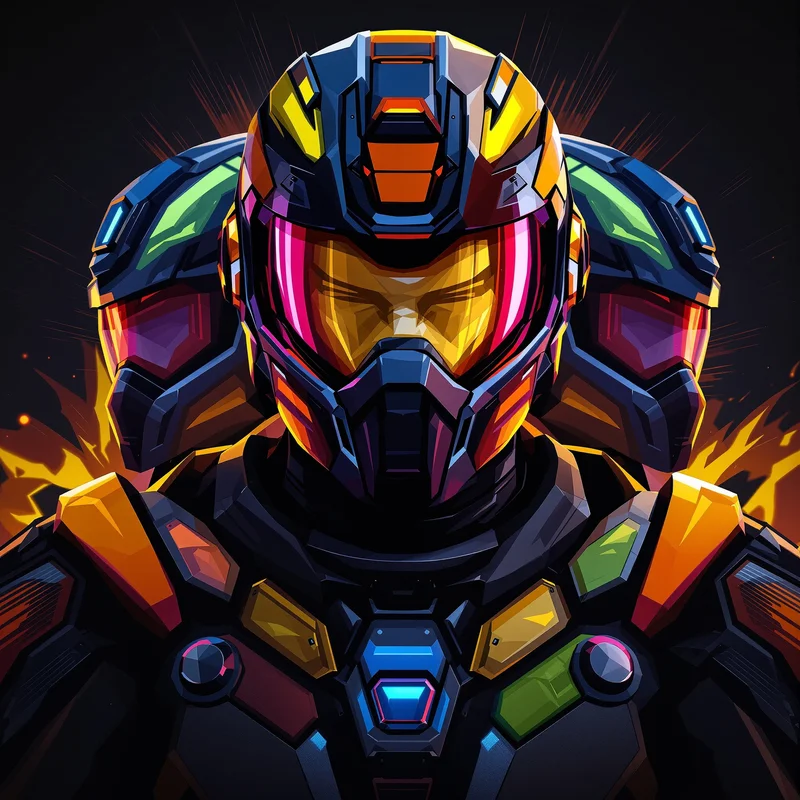 Power Rangers PFP with structured composition and identity focus