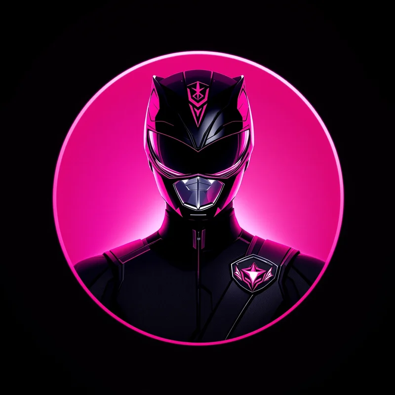Power Rangers PFP avatar with team identity and strong readability
