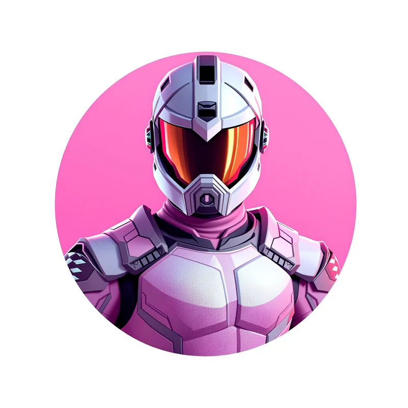 Power Rangers avatar portrait with heroic team personality