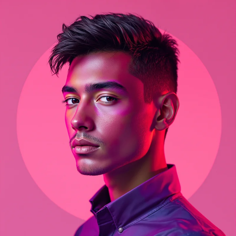 Power Rangers avatar portrait with heroic team personality