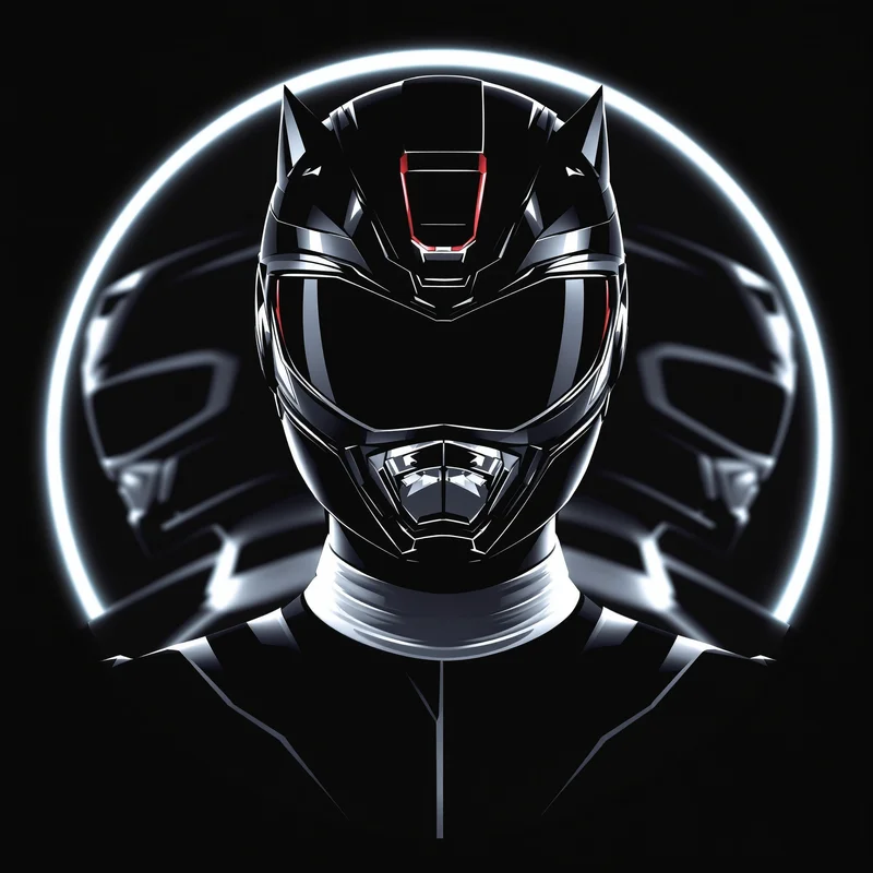 Power Rangers avatar profile image with color role clarity