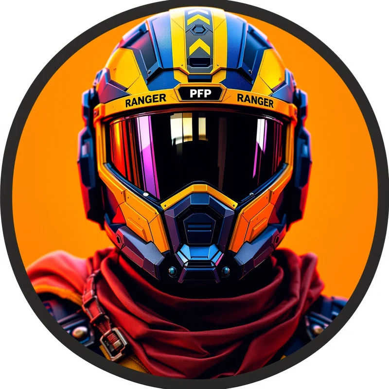 Power Rangers avatar portrait with heroic team personality