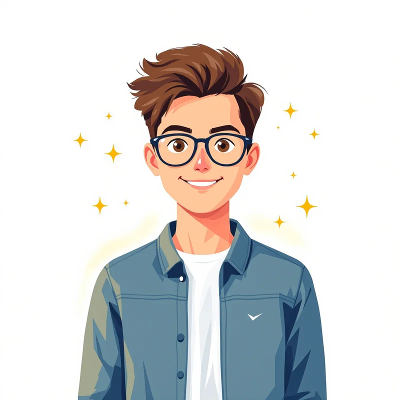 centered preppy PFP portrait with ribbon and sparkle accents for social media avatar