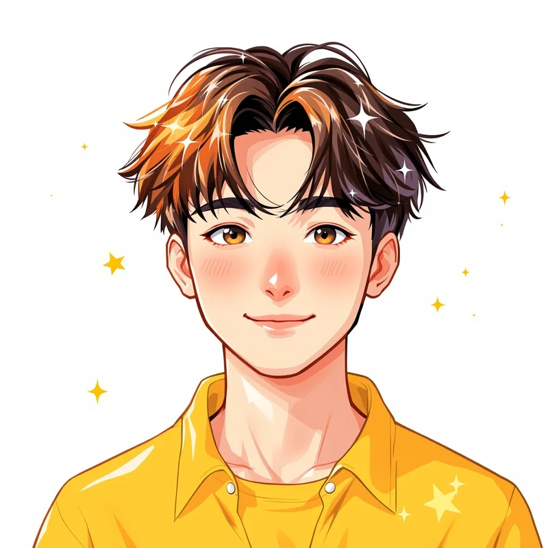 stylish preppy PFP portrait with pastel pink palette for cute account visuals