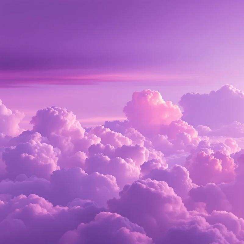 Purple Cloudscape Background