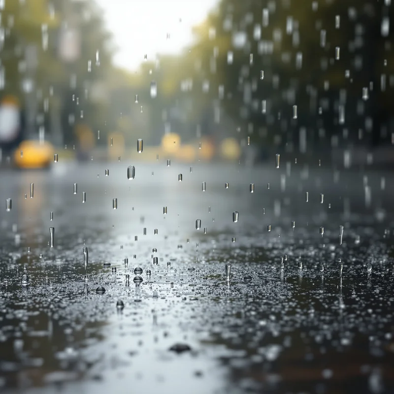 Clean minimal rain background