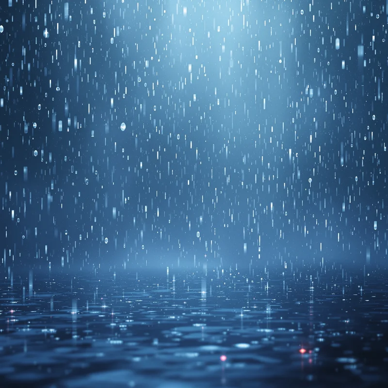 Dreamy misty rain background