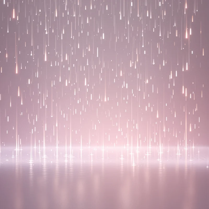 Luminous soft rain background