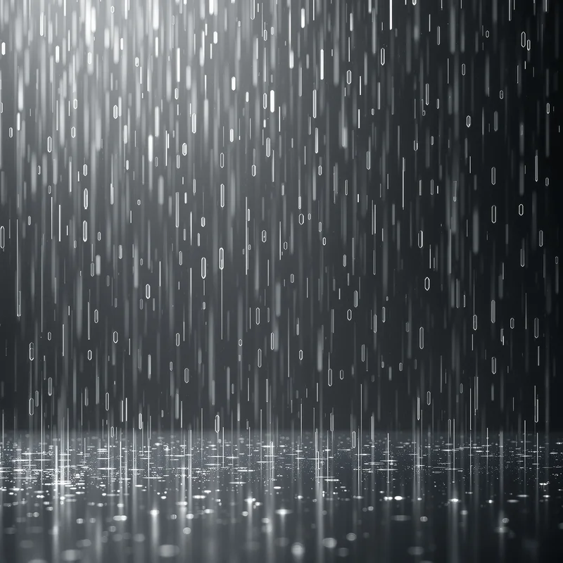 Luxury silver rain background