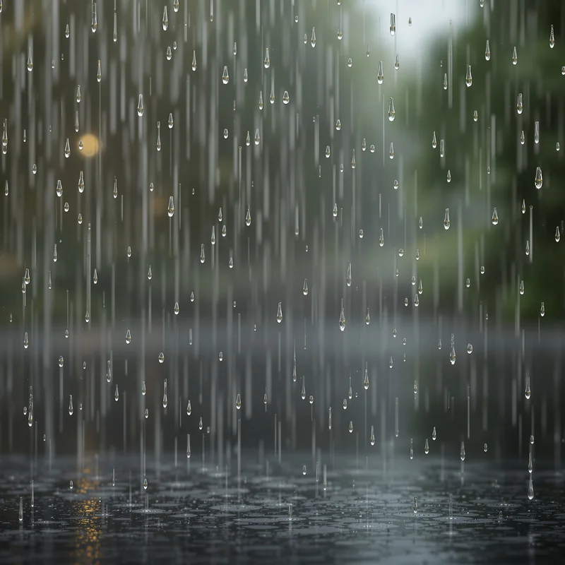 Royal gentle rain background
