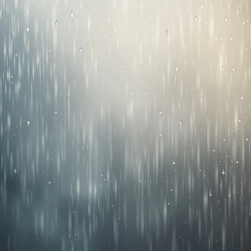 Soft misty rain background