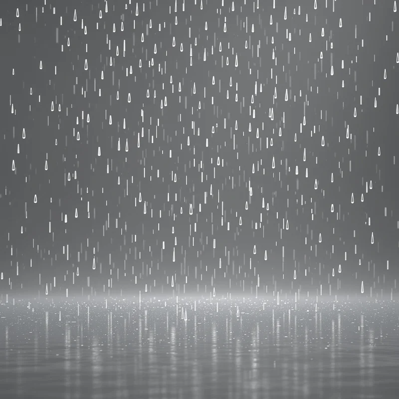 Studio minimal rain background