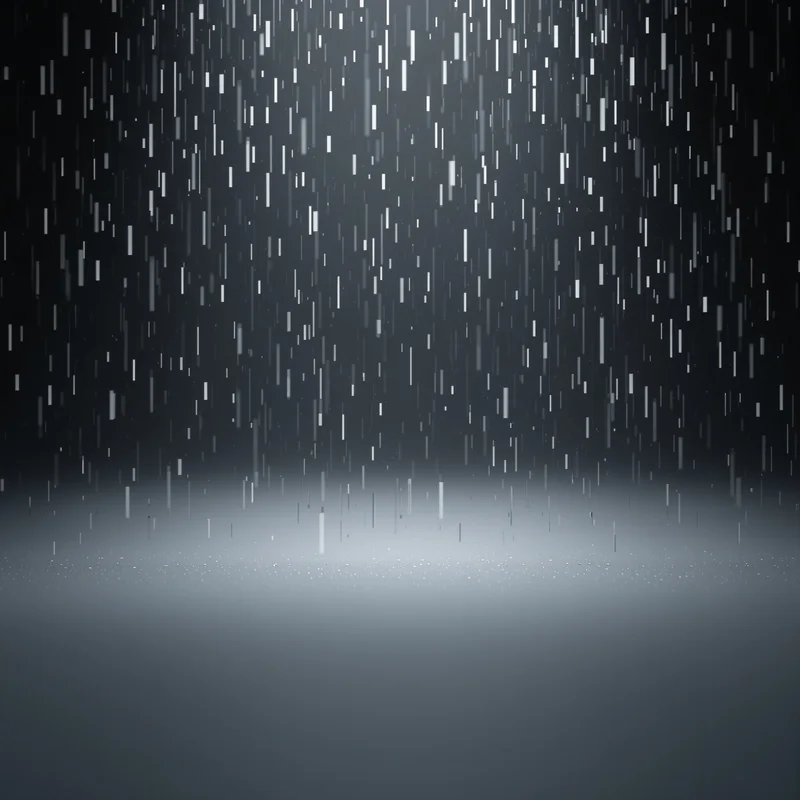 Studio minimal rain background